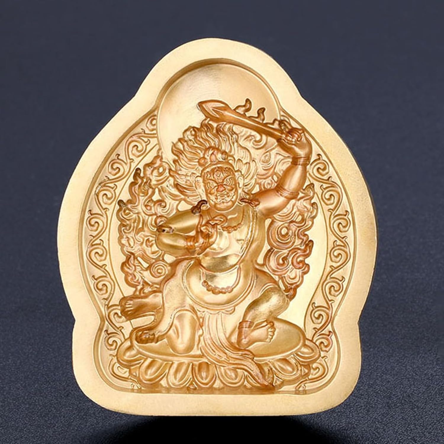大勢至菩薩 虚空蔵菩薩 文殊菩薩 西蔵仏教 防御すること仏 風水グッズ 芸術品 室内装飾飾りつけ 手当て 仏像の金型 金属元素仏像金型 小さな仏像金型 DIY 埴仏像刻みつける型 埴仏像型 かざり付ける的な仏像の型 贈り