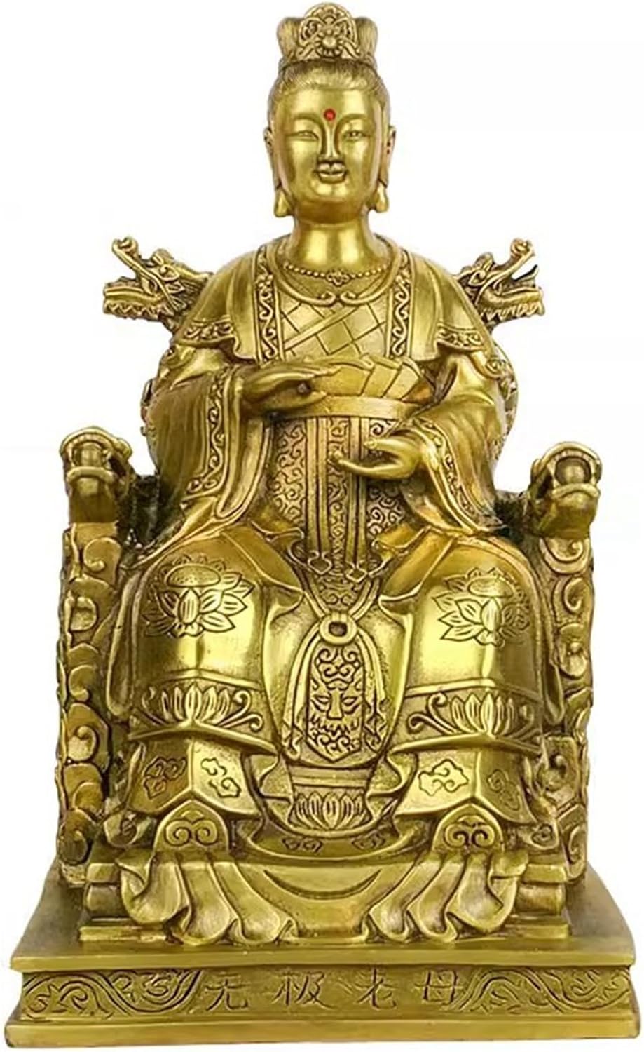 風水グッズ 無極老母 飾りつけ 驪山老母 金管楽器製 仏像 神像 仏教道教芸術品 事務机いの一番のかざり付ける 室内装飾雑貨 開運グッズ 手当て 意地悪さ除け 風水個条 暮らし向き引きあげる 部屋の入り口 身寄り用 差し上げ物 差し上げ物