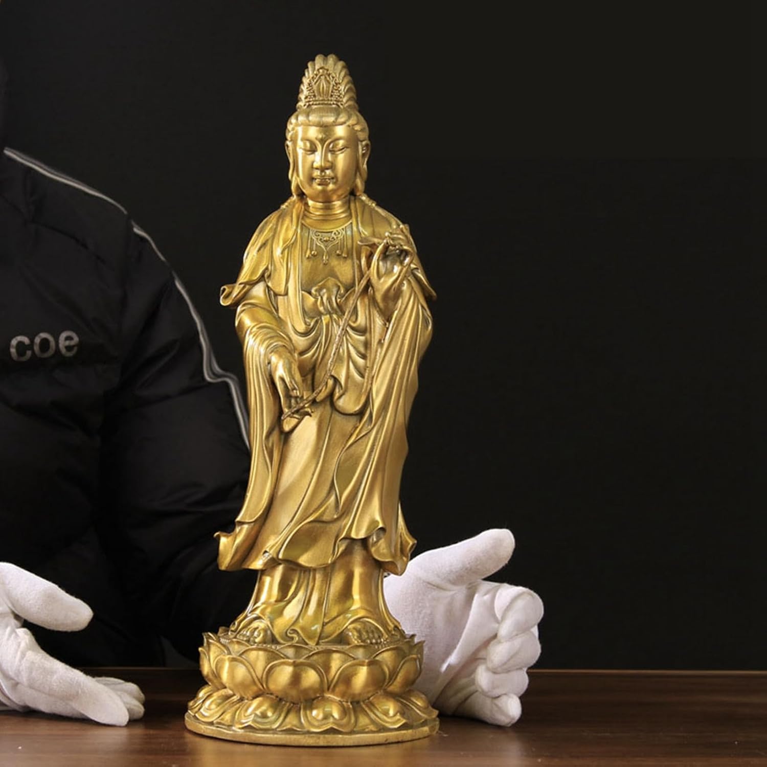 仏陀仏像 大勢至菩薩像 観音菩薩 酉の方角三聖 仏像 仏壇の飾りつけ 偶像 風水 開運グッズ 厄除け 暮らし向きこみ上げる 富と仕合わせ 縁起物 部屋の入り口 敬老の日 身寄り 差し上げ物にも至適 営造祝賀会 住み替え 仏教備品 仏壇供