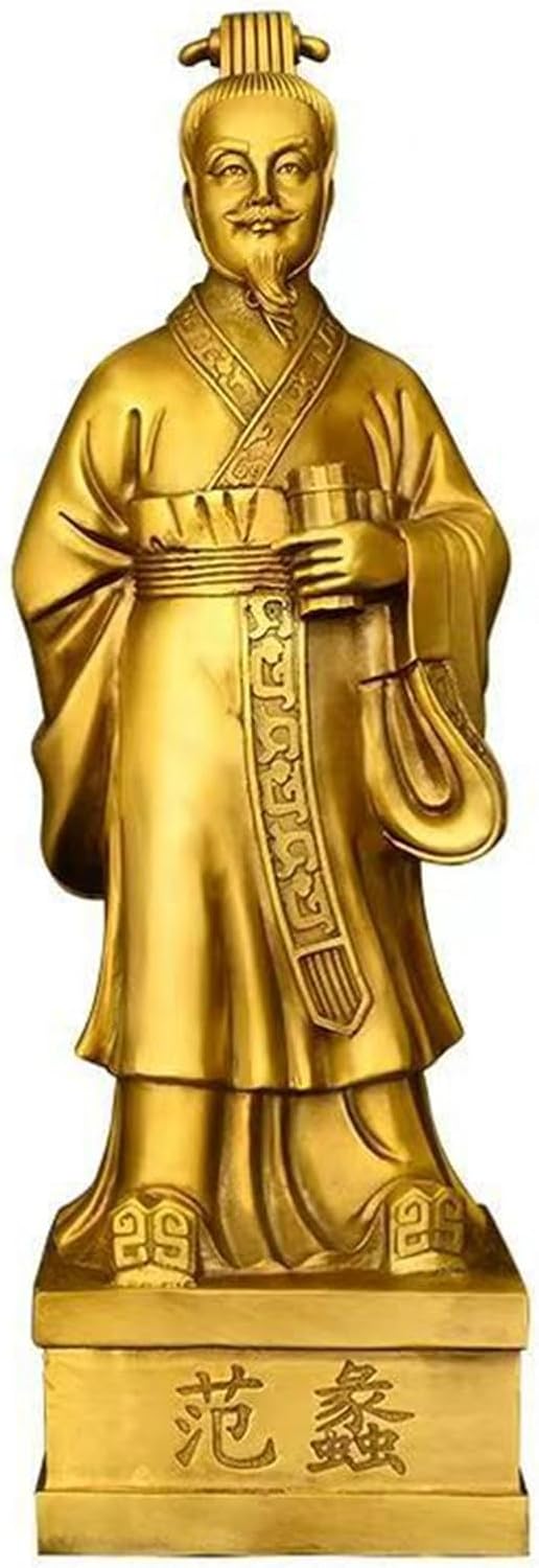 范蠡 文財神 風水グッズ 財神 金管楽器製 飾りつけ 仏壇仏像 財運 縁起物 金運上がる飾りつけ お引き立て華めく祈とう 金運引きあげる 開運グッズ 風水個条 手当て 室内装飾 差し上げ物 開店祝賀会 営造祝賀会 住み替え