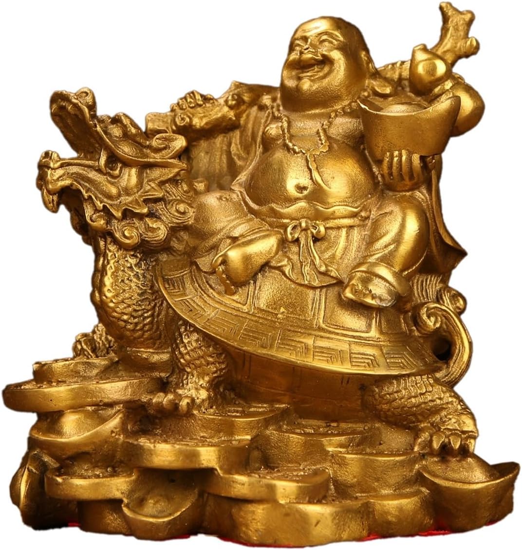 坐龍亀笑仏 弥勒 弥勒仏 布袋尊 布袋様 弥勒様 置物 笑い仏像 招財 風水グッズ 縁起物 風水アイテム 厄除け 金運アップ 商売繁盛祈願 繁栄 開運グッズ お守り 金運 財運 開店祝い 起業 ギフト