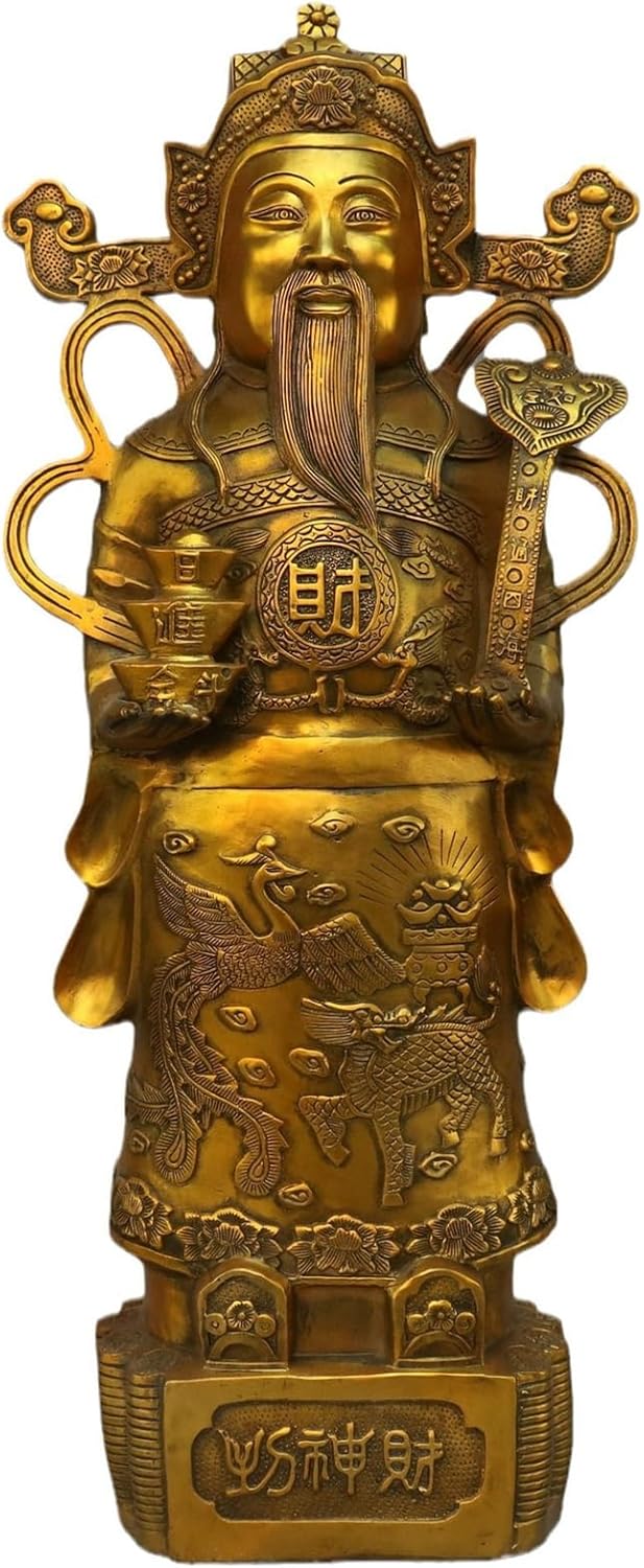 財神 風水グッズ 飾りつけ 金管楽器製 仏壇仏像 財運 金運 開運 金運祈とう お引き立て華めく祈とう 厄除け 手当て リビングお部屋 執務室 室内装飾 縁起物 雑貨 部屋の入り口 会社組織 店飾りつけ 新年 差し上げ物 かざり付ける品 召し連れる