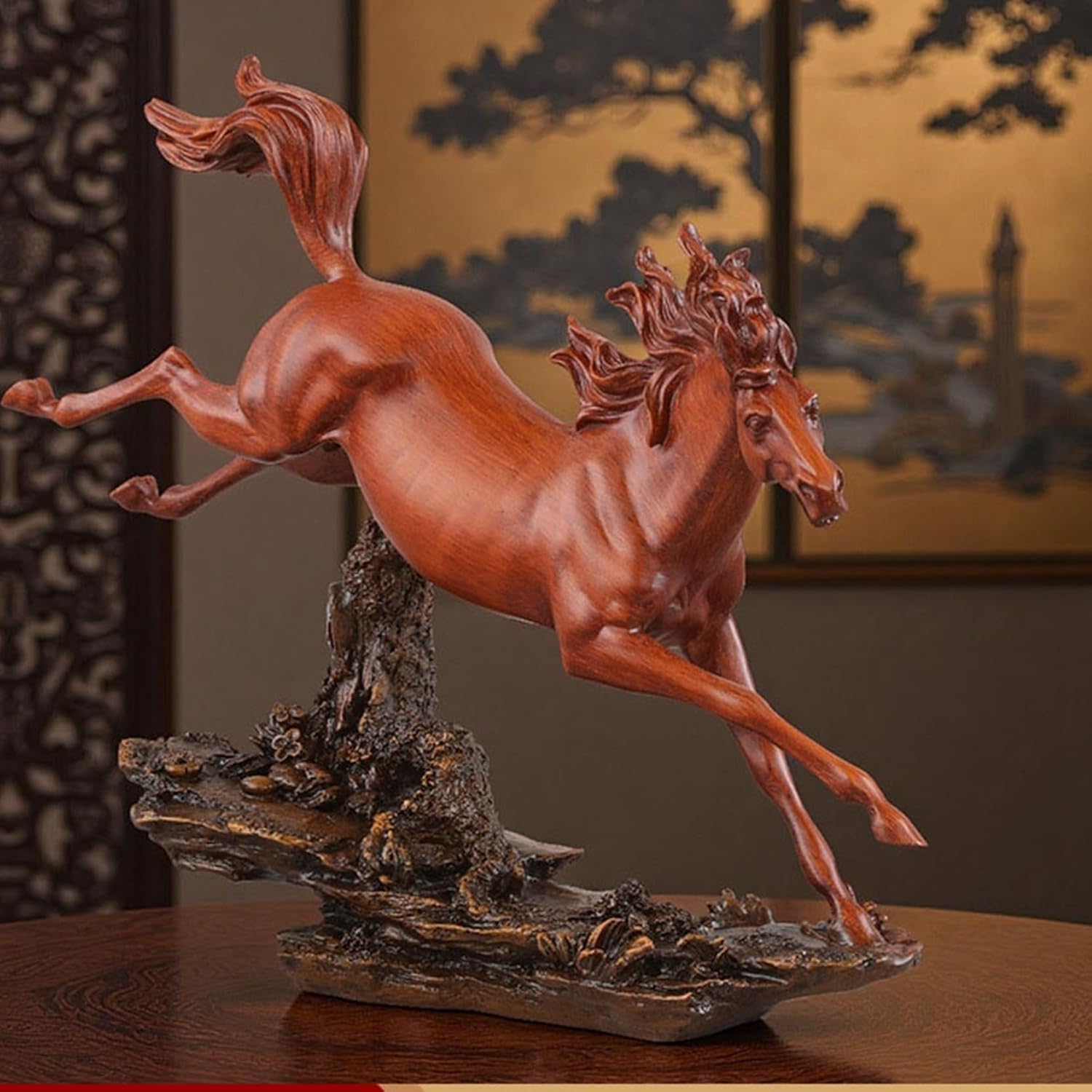 楽天市場】午 干支 馬 吉祥 置物 フィギュア インテリア プレゼント