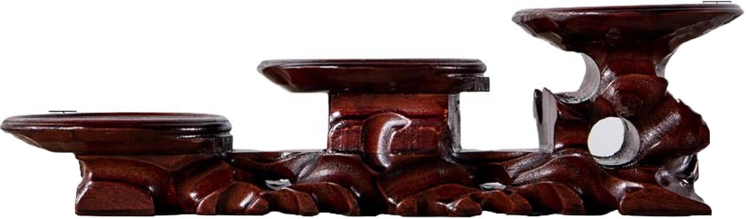 木製トレイ 玄関トレイ 彫刻 ティーポット収納棚 ティーカップホルダー 高低差 茶器収納 ラック 香炉台 茶屋 収納棚 ウッドラック ティートレー 中国家具 お茶の保管 玄関 部屋 和室 卓上整理