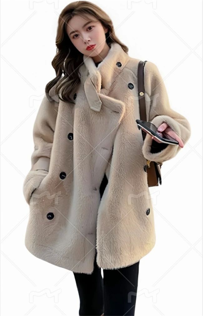 ?ふわふわ 毛皮厚地の外套 レディース 冬服 ボア上衣 アウター  ロングボアコート ボア上衣 ロング 厚地の外套 アウター マ