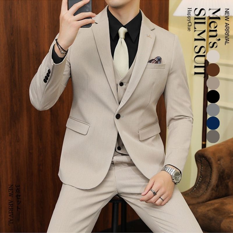 大人 タキシード 紳士服 メンズスーツ フォーマル スリムスーツ おしゃれスーツ 前撮り 一つボタン パンツスーツ 結婚式 礼服 冠