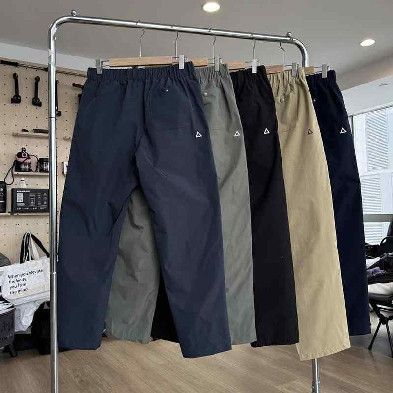 カーキ 紺 黒 緑 グレー 春秋 ズボン 登山 スポーツ ワークパンツ 撥水 速乾 アウトドアパンツ メンズ