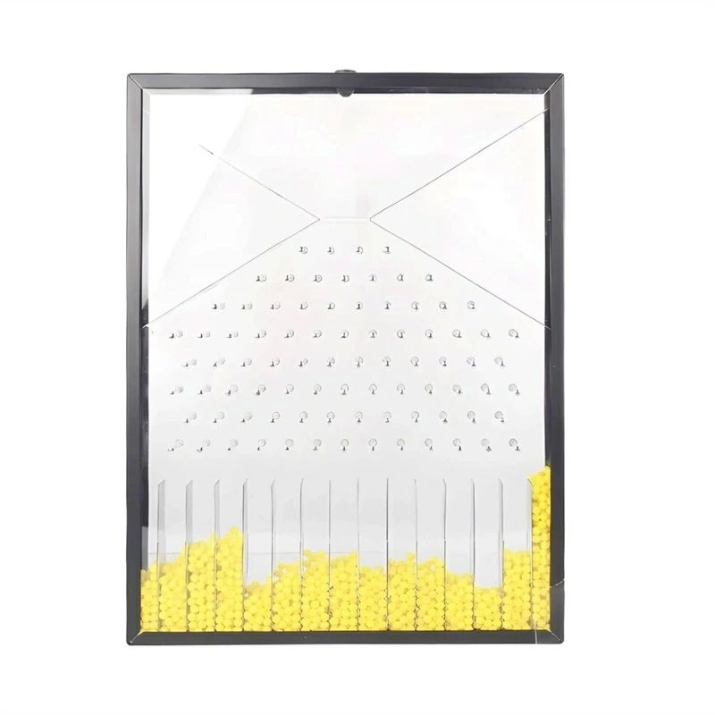 自然哲学受けつたえるゴルトンボード、試みモデルダルトンボード、瓦斯体分子速力度の成り行き的な統計学自然の法則運動すること示威運動、授業時間試み室受けつたえる
