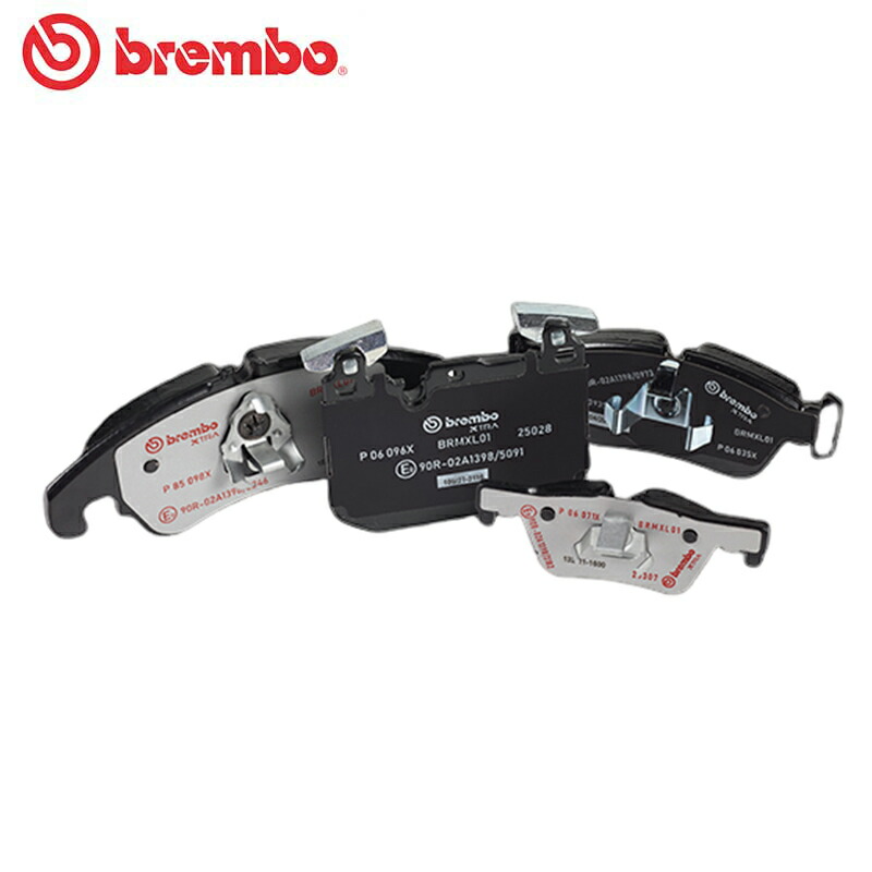 アウディA4 ブレーキパッド 8EAUKF 2005.02-2008.03 リア用 エクストラパッド ブレンボ(Brembo) P85 073X｜東洋SHOP