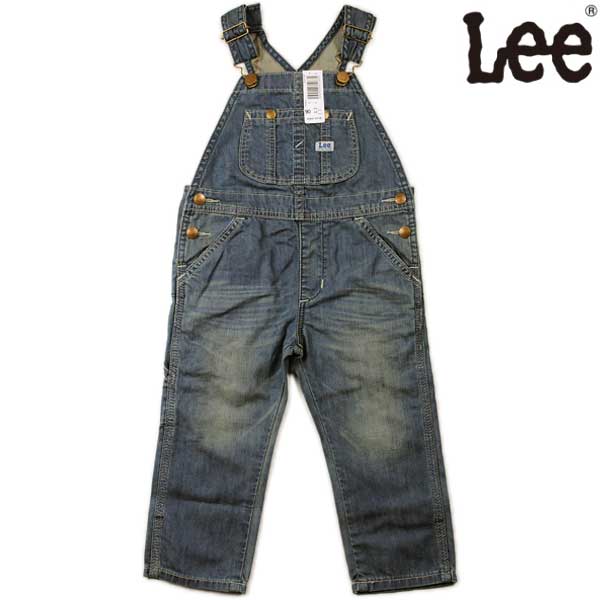 LEE リーベビー キッズ オーバーオール336 中色ブルー80-115ｃｍ 61537-336 激安通販