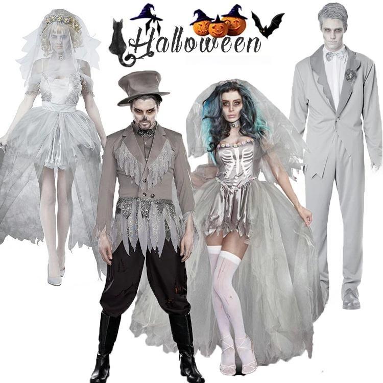楽天市場】ハロウィン コスプレ ゾンビ 花嫁 花婿 カップル お揃い