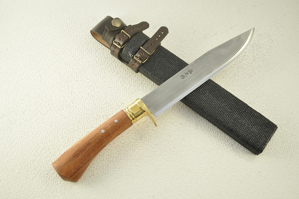 楽天市場】【日米欧狩猟展示会】002 【総桜巻拵】フロンティア剣鉈 213