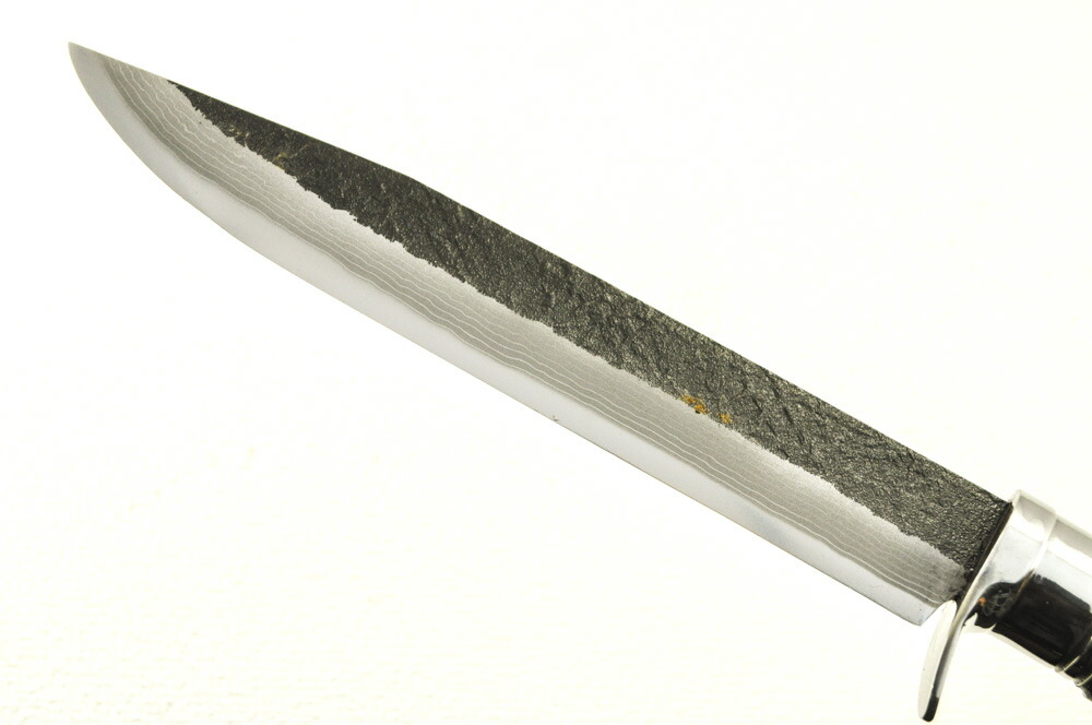 72%OFF!】 015土佐剣鉈 210 ダマスカス15青2 両刃 黒槌 漆塗 fucoa.cl