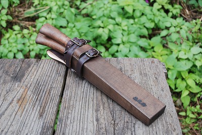 【楽天市場】【完全予約品】山渓鉈二丁差しセット 晶之作★国産 和鋼 和式刃物 剣鉈 土佐鍛 土佐打ち刃物 枝打ち 藪漕ぎ 藪払い 釣り ソロ