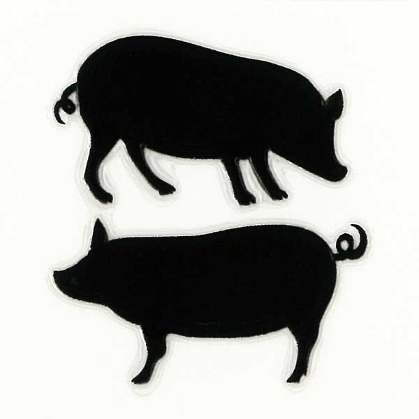 楽天市場 動物 蒔絵シール Love Animal ブタ A 金 30mm ピッグ ぶた ブタ 雑貨 ケータイ スマホ Iphone デコ ステッカー かわいい ワンポイント 豚 Iqos アイコス Toyo Labo Shop