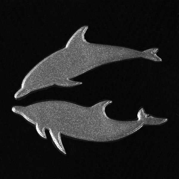楽天市場】動物 蒔絵シール【Love animal イルカ（ジャンプ） 銀 30mm