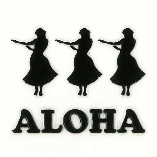 楽天市場 ハワイアン ウォールステッカー Aloha Life フラガールa ハワイ Hawaiian ハワイアン アロハ 雑貨 インテリア Wall Story フラ フラダンス Toyo Labo Shop