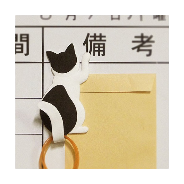 楽天市場 Magnet Hook Cat Tail マグネットフック キャットテイル ハチワレ 壁面取付猫型フック インテリア 壁 ネコ ねこ 猫雑貨 かわいい 猫 八割れ 鉢割れ Toyo Labo Shop