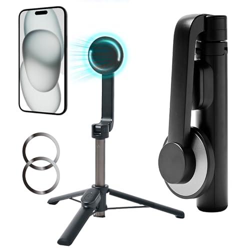 自撮り棒 手のひらサイズ 折りたたみ Bluetooth リモコン付属 三脚 マルチスタンド 集合写真 景色 撮影