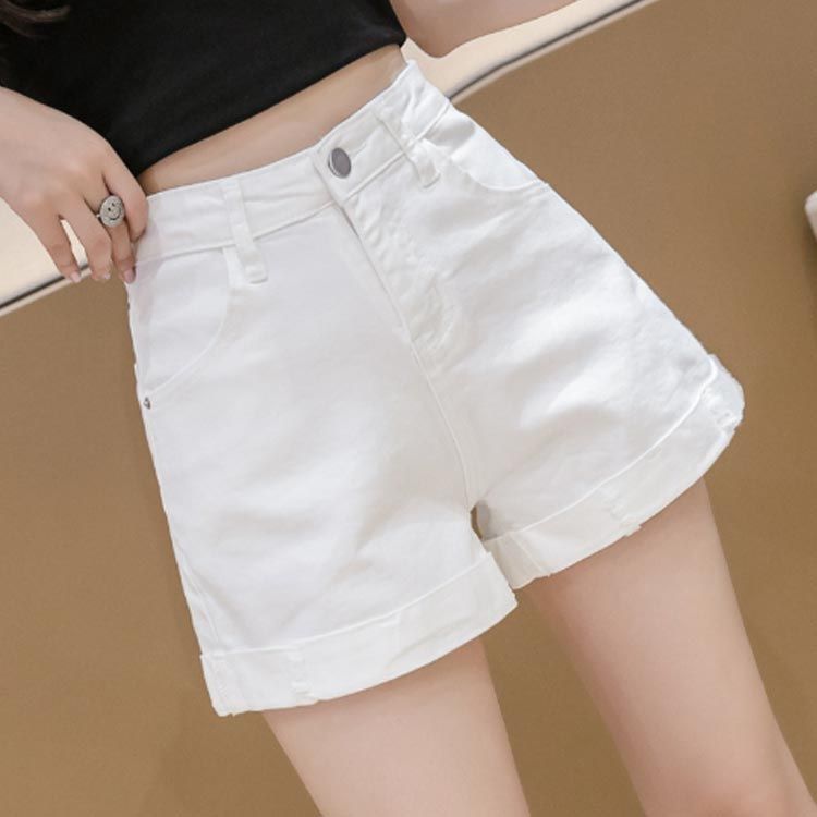 OFF-WHITE オフホワイト デニム カットオフ ショートパンツ シェイムレス シェイムレス ハイウエストカットオフデニム
