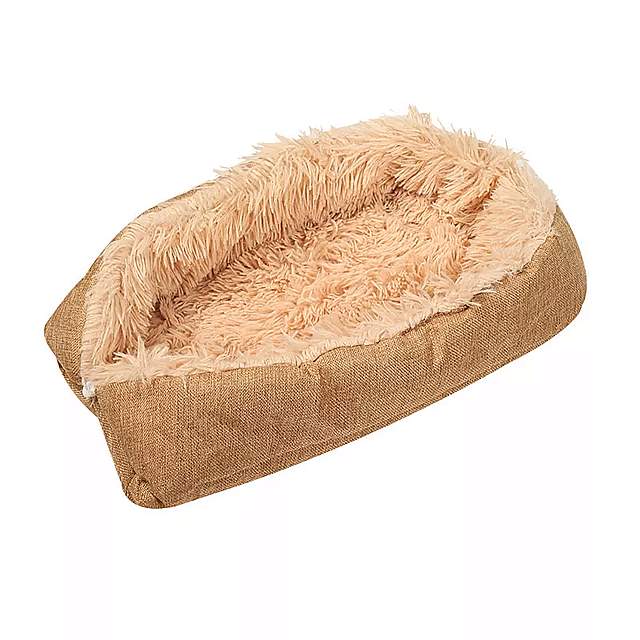 大きな ペット用 ベッド 犬 と 猫用 の 超 ソフト ぬいぐるみ ダブル使用率 家や ペット にも適しています