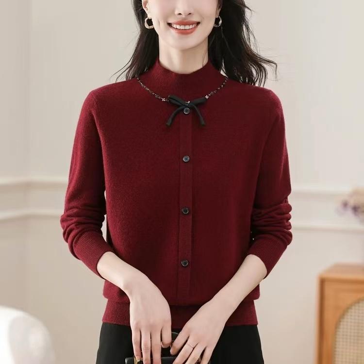 【新品発売期間限定特価】シャツ ウール 秋冬 アイテム オシャレ 大きいサイズ ハーフ シンプル カワイイ フル 服 ファッション レディース コーデ プルオーバー 大人カワイイ タートルネック セーター｜ドリームペット