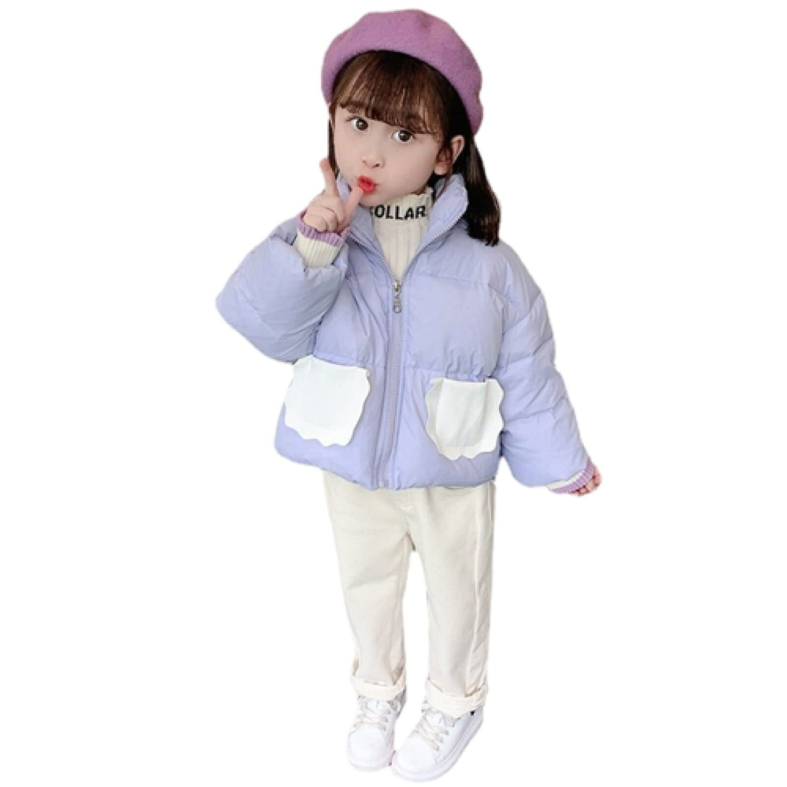キッズ 綿の服ですもの言う花 中綿厚地の外套 90%落ちこむ 愛くるしい 遊撃手丈 ちびっ子服 落ちこむ厚地の外套 アウター 赤ちゃん 生あたたかい 保温 今めかしい 通学 通園 お嬢さん お出かけ 冬