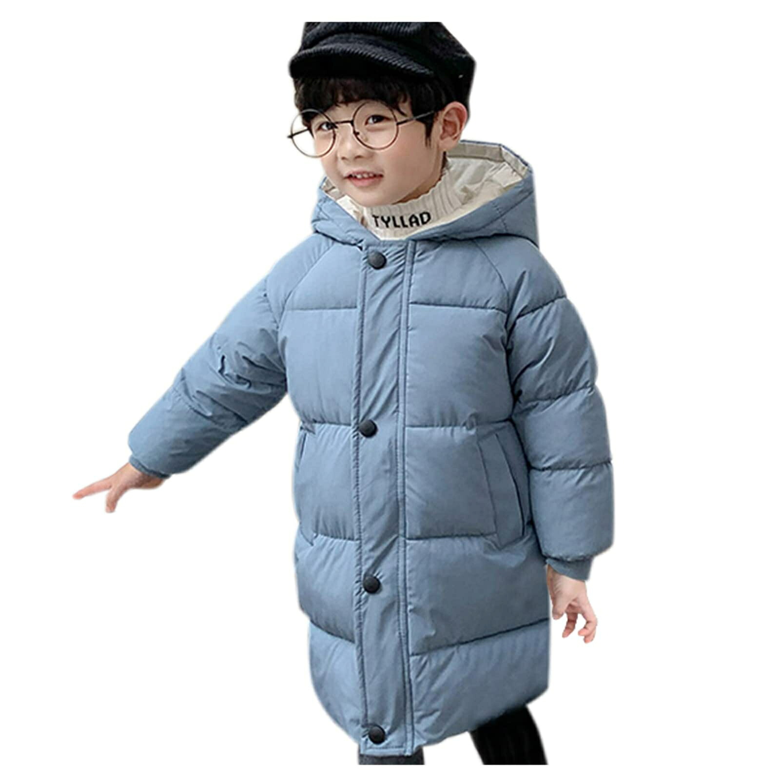 ジャンパー キッズ 男の子 綿の服ですダウンコート ロング丈 アウター ボーイズ 女の子 子供 冬 フード付き 防寒 ガールズ 女の子 子供服 ジャケット 暖かい 防風 コート かわいい おしゃれ スキー 通園 贈物 アウトドア