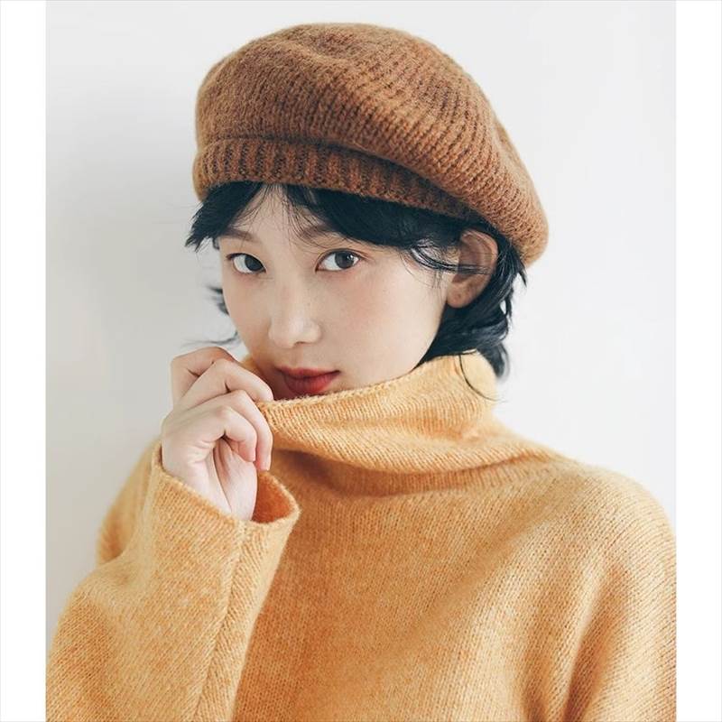 お洒落 白 モカベージュ 大人女子 抜け感 ブラウン ニットベレー帽 茶色 黒 小顔効果 秋 冬 ブラック アイボリー 大人可愛い シンプル 灰色 キュート 存在感 帽子 こなれ感 レディース 北欧 レトロ ベーシック カラバリ グレー カジュアル フレンチ おしゃれ かっこいい