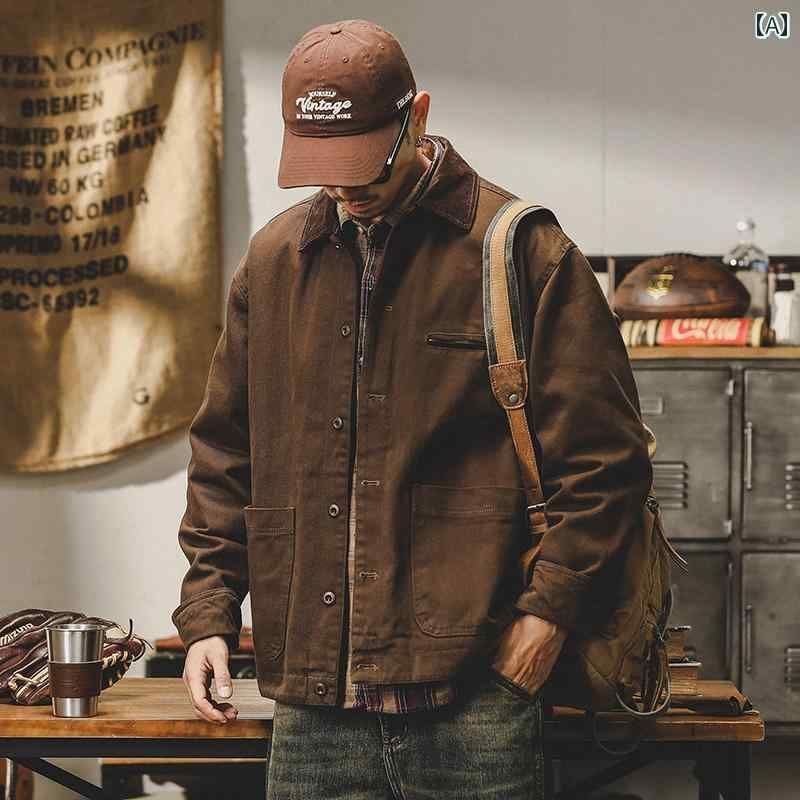ジャケット・アウター Karin 楽天市場】karin / No Collar G.Work Jacket カリン ノーカラー