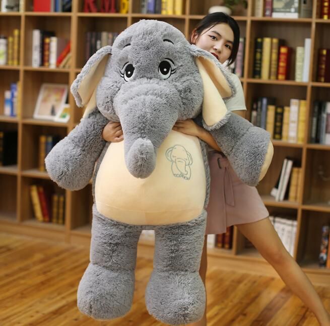 【新品発売期間限定特価】動物 アニマル 店飾り 子供 人気 大人 特大 ゾウ おもちゃ かわいい ぬいぐるみ キャラクター ゾウグッズ 抱き枕 贈り物 誕生日 大きい ぬいぐるみ キッズ 38/58/68/98/128 小学生 ギフト ふわふわぬいぐるみ プレゼント 結婚式 ぬいぐるみ｜ドリームペット