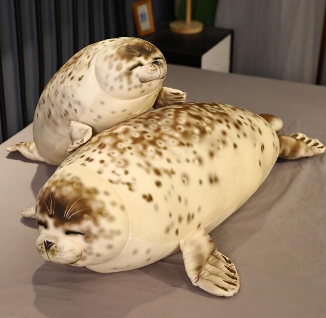 特大 おもちゃ ぬいぐるみ かわいい ぬいぐるみ 大人 店飾り 人気 ふわふわぬいぐるみ 35/50/85/110 贈り物 誕生日 アザラシ 子供 グッズ ギフト プレゼント アザラシ 小学生 抱き枕 ぬいぐるみ 動物 結婚式 大きい キッズ アニマル