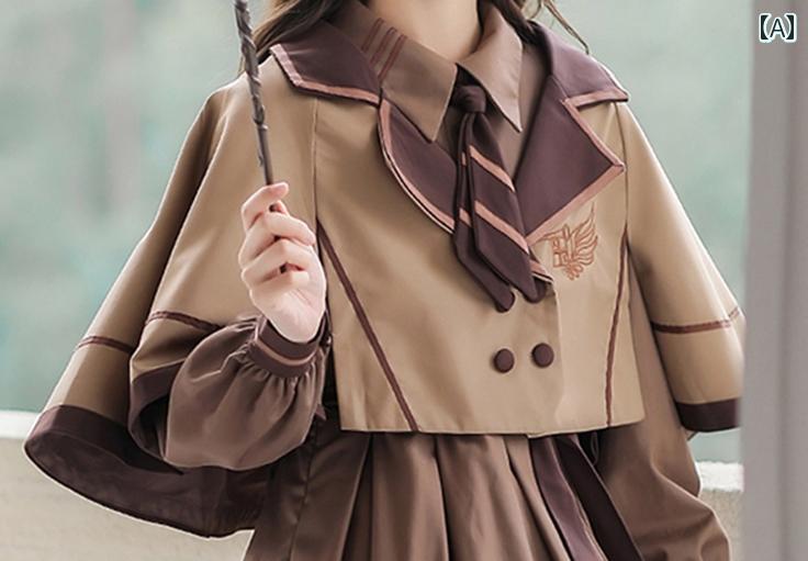 【新品発売期間限定特価】レディース ロリータ ファッション アウター ケープ マント ジャケット ワンピース ス 森ガール JK ショール ドレス 春秋 学生 少女｜ドリームペット