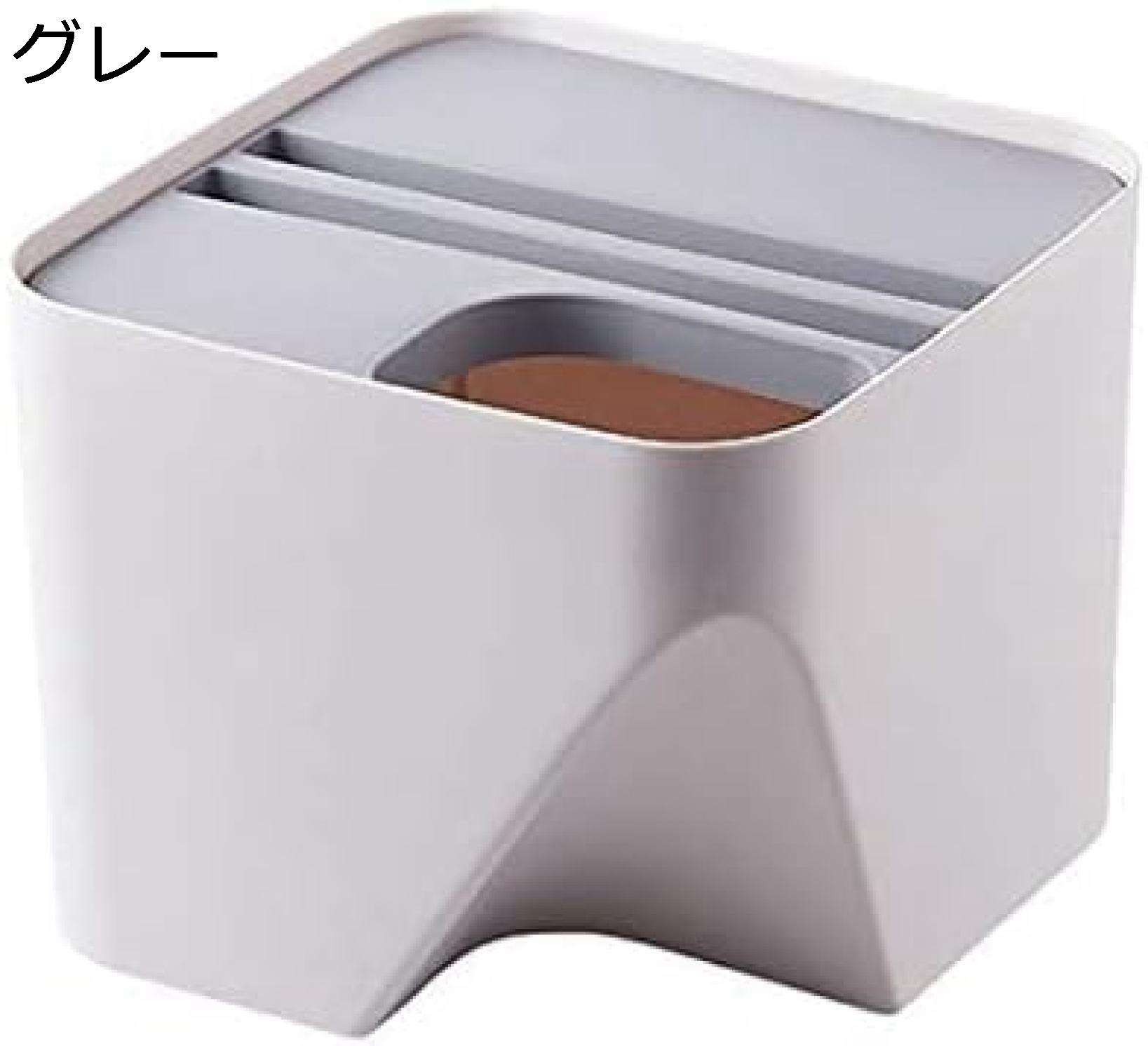おしゃれ 車用 オフィス キッチン食品廃棄物ゴミ箱 寝室用 分別 頑丈 無毒 フタ付きゴミ箱 積み重ね可能 ふた付き ゴミ箱