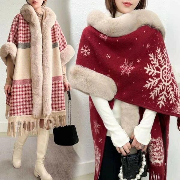 Ka na ta ウールポンチョ・ケープコート Ka na ta ウールポンチョ・ケープコート 楽天市場】ウール ポンチョ