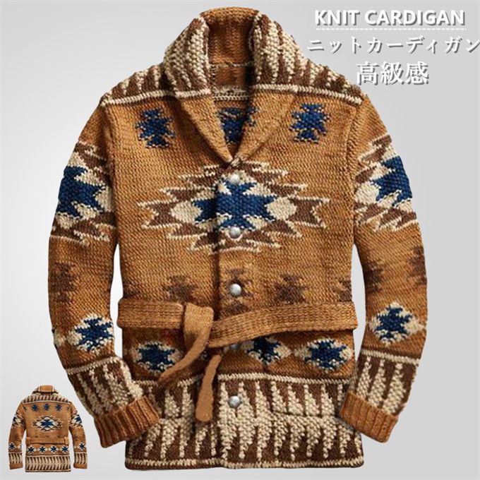 楽天市場】カーディガン メンズ ニットカーディガン セーター ジップ