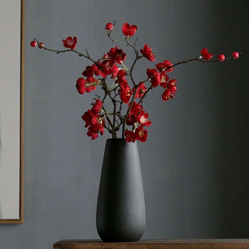 楽天市場】花瓶 陶器 大きい 一輪挿し 高さ20cm アレンジメント モダン