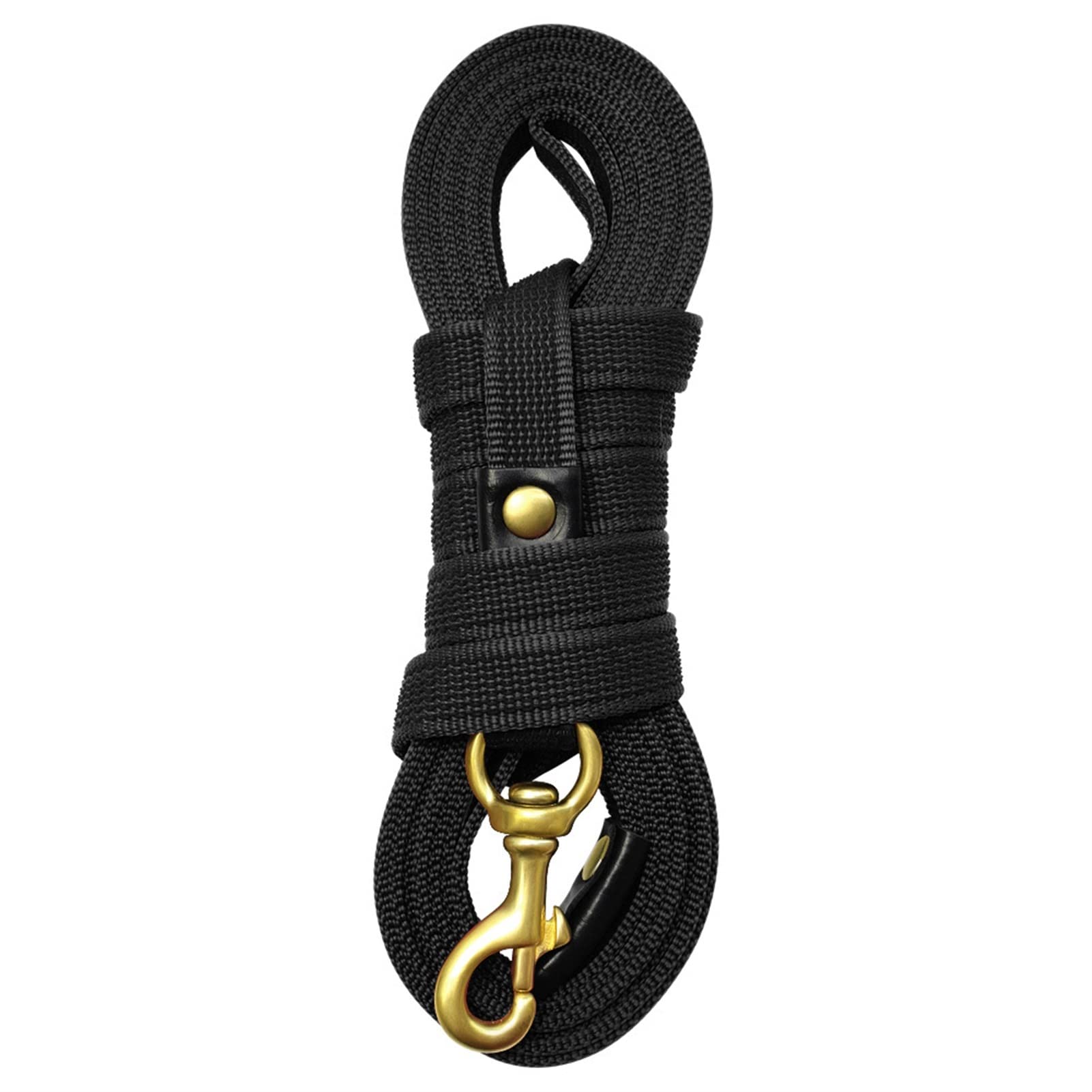 犬のリーシュナイロンドッグリードリードリーシュミディアムラージドッグウォーキングトレーニング2m 3m 5m (Color : Black Size : 5m)