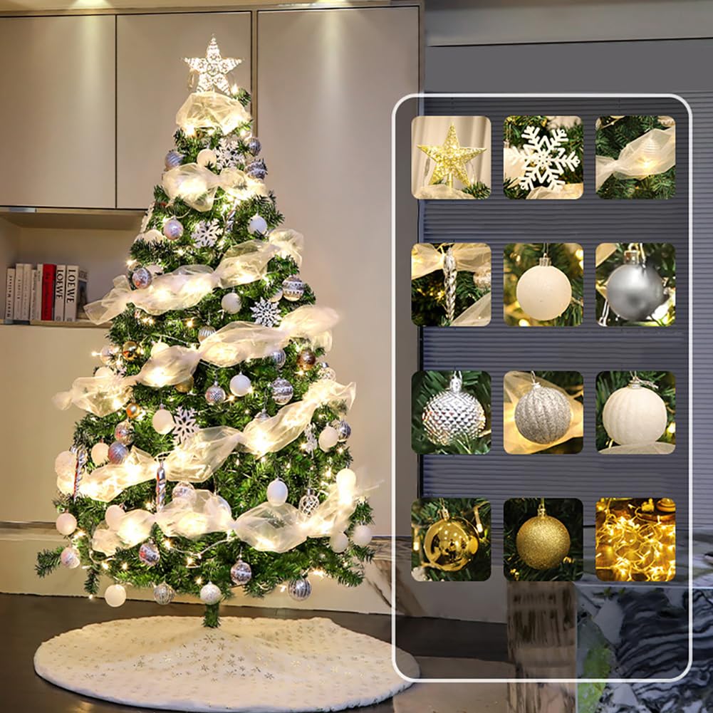 クリスマスツリー 150CM/180CM/210CM もみの木 LEDライト付き 高濃密度 組立簡単 クリスマス飾りセット クリスマスグッズ セット 北欧風 パーディー お店 ホテル オフィス 家庭 屋内 屋外用