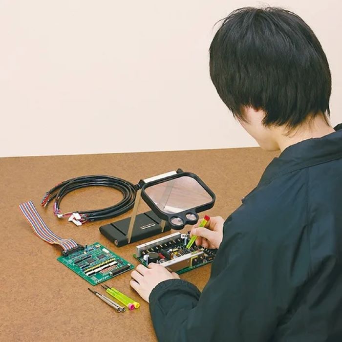 照明ランプ式大型ルーペ