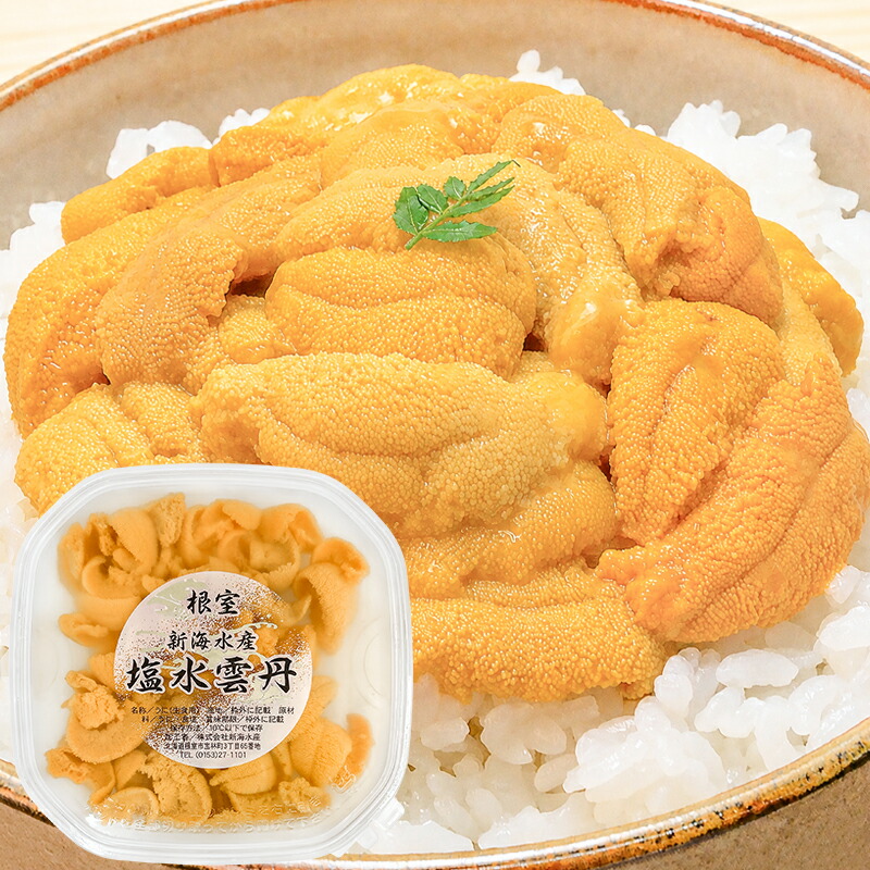 送料無料 生ウニ 塩水ウニ 北海道産 300g 100g×3パック 塩水うに 塩水バフンウニ ミョウバン不使用 無添加 日時指定不可 うに丼約2杯分 入荷後、順次発送します! 生うに ウニ 雲丹 海鮮丼 寿司 うにパスタ 軍艦 手巻き寿司 豊洲市場 ギフト 贈答 お中元 お取り寄せグルメ|豊洲まぐろ問屋