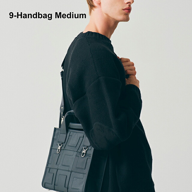 Tsugi-Craft by TOYOTA UPCYCLE 9-Handbag Medium｜Tsugi Craft ツギ クラフト メンズ レディース 軽量 耐久 アップサイクル 革 本革 レザー ハンドバッグ バッグ 高級 ミニマル デザイン 通勤 日常 誕生日 就職 お祝い ギフト