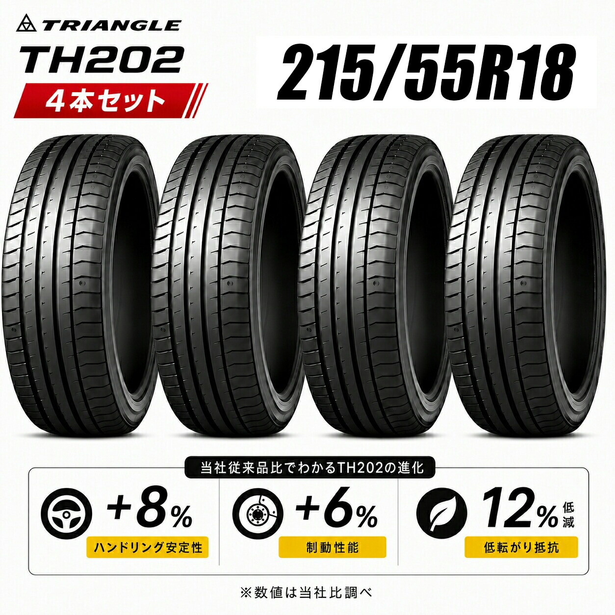 【タイヤ交換可能】【送料無料】215/55R18-99W TRIANGLE EffeX Sport TH202【タイヤ4本セット】 たいや 2155518 215/55/18 トライアングル タイヤ たいや エフェックススポーツ サマータイヤ 夏タイヤ 標準タイヤ ノーマルタイヤ 低燃費|タカラBOX JAPAN 店