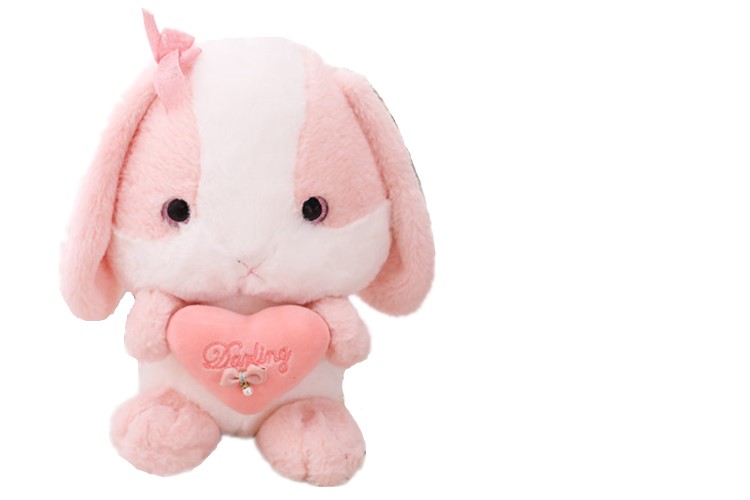 ウサギのぬいぐるみ グレー ピンク2点 楽天市場】うさぎ ぬいぐるみ 2色選択可能 癒してくれる 2サイズ