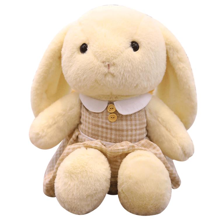 【送料無料】うさぎ ぬいぐるみ 3色選択可能 癒してくれる 3サイズ 70センチ お洒落な田園兔抱き枕インテリア雑貨|トイらんど