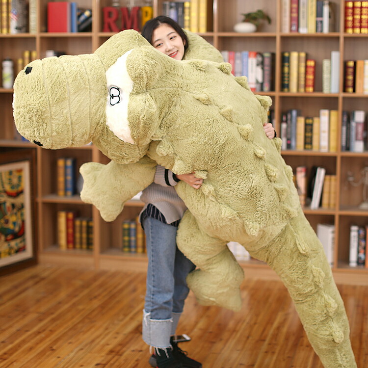 ふるさと割 ぬいぐるみ 鰐 抱き枕 Crocodile ぬいぐるみ ワニ 特大 2 3m 230cm グレー グリーン イルカぬいぐるみ 可愛いぬいぐるみ 記念日 飾り物 撮影道具 プレゼント お誕生日 クリスマス Jutehouse In