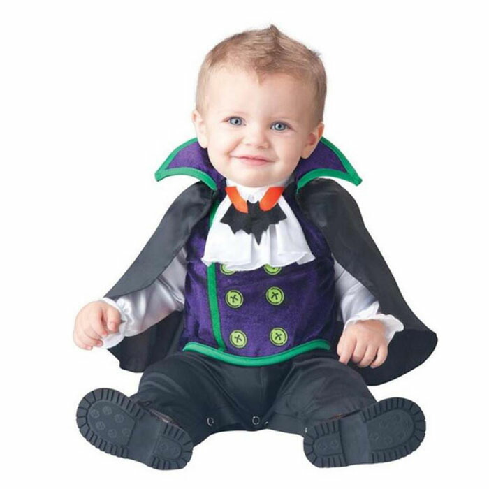 ハロウィン 衣装 子供用 キッズ バンパイア 伯爵 吸血鬼 コスプレ 衣装 コスチューム プレゼント 誕生日 ギフト ベビー 赤ちゃん クリスマス ステージ 演出服 パーティー ヴァンパイア 変装 仮装 イベント コスプレ衣装 新生児 幼児 記念撮影 パーティーグッズ