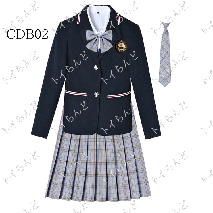 売れ筋 女子高生 制服 セット プリーツスカート 大きいサイズ チェック柄スカート 女子 学生服 高校生 リボン 6点セット 女の子スーツ 女子高校生  入学式 スーツ 高校生制服 卒業式 ブレザー 学園祭 スクールブレザー qdtek.vn