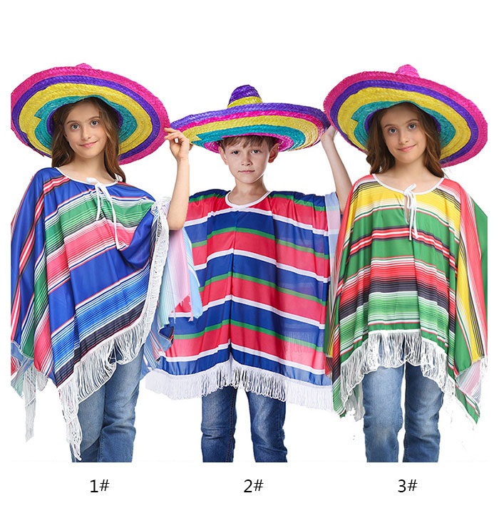 楽天市場 ハロウィン衣装 親子ペア服 メキシコ服 男の子 女の子 メキシコ バットtシャツ 子供用 コスチューム ハロウィン コスプレ衣装 仮装 万聖節 新年会 忘年会 メキシコ 仮装 舞台 ステージ パーティー 万聖節 新年会 忘年会 イベント 演出服 トイらんど