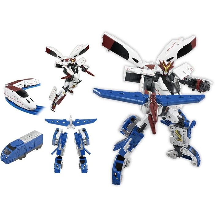 新品未開封品 プラレール 新幹線うつり変わりロボ シンカリオンＺ ８００ソニック仕掛ける